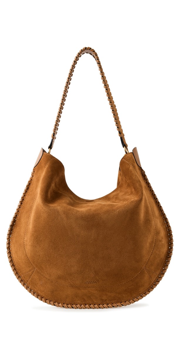 Isabel Marant Oskan Hobo Soft Bag Cognac