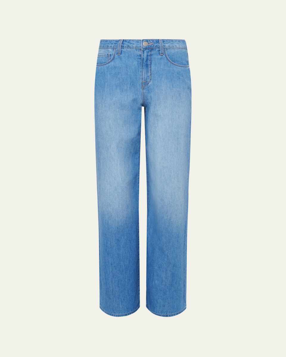 Alicent High-Rise Sneaker Wide-Leg Jeans