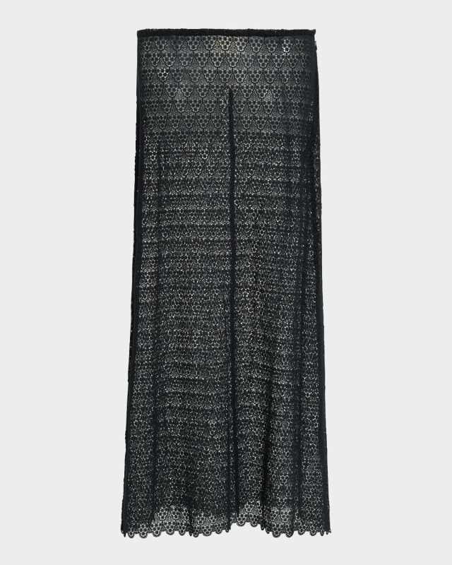 Tailored Lace Maxi Skirt