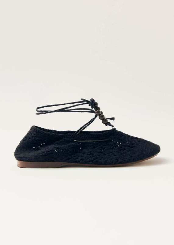 ALOHAS Rosemary Crochet Black