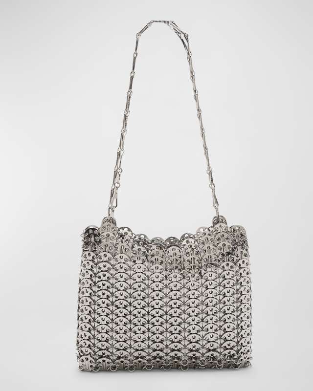 1969 Allover Disc Brass Shoulder Bag