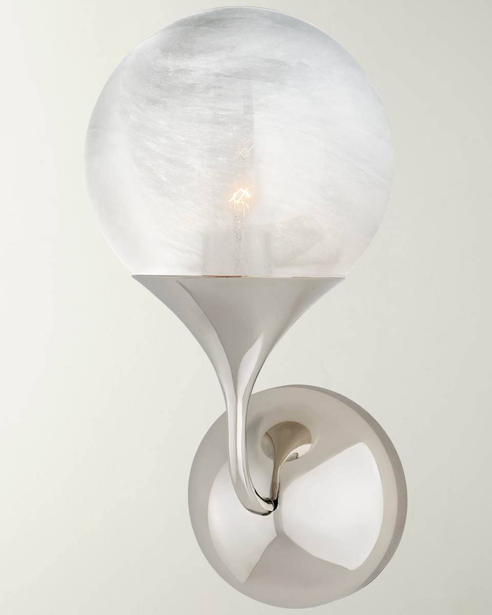 Cristol Small Single Sconce By AERIN