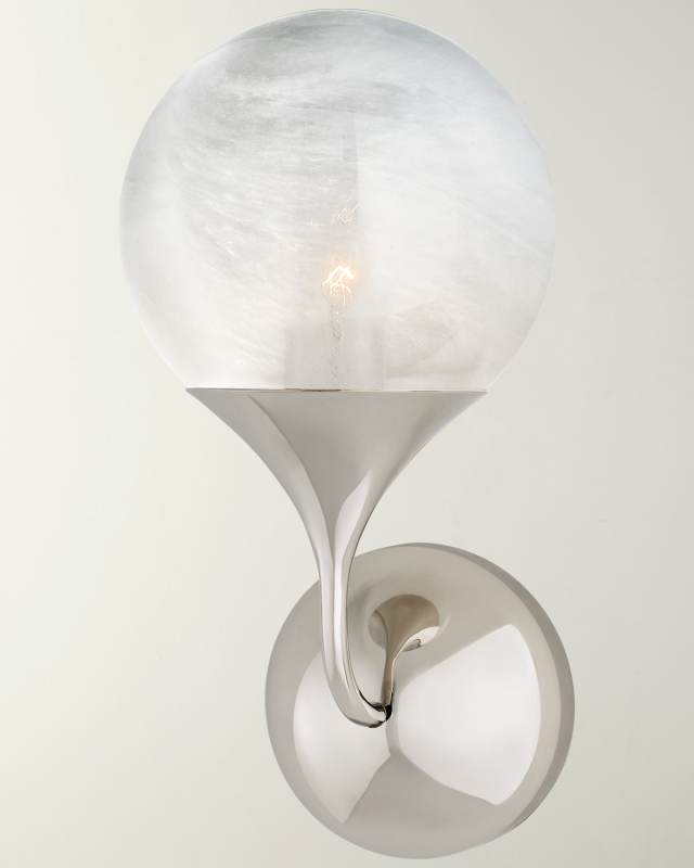 Cristol Small Single Sconce By AERIN