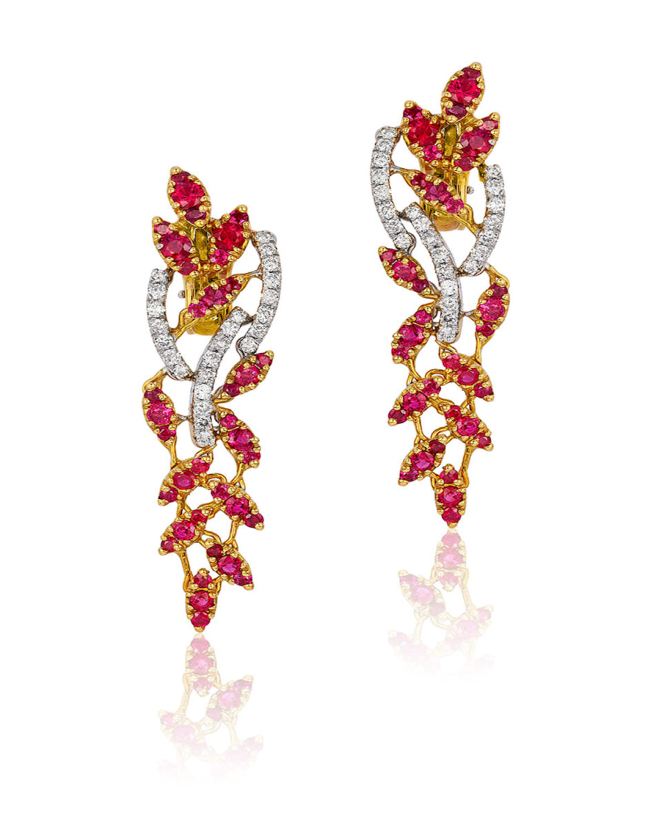 Thick Textured Hoop Earrings
