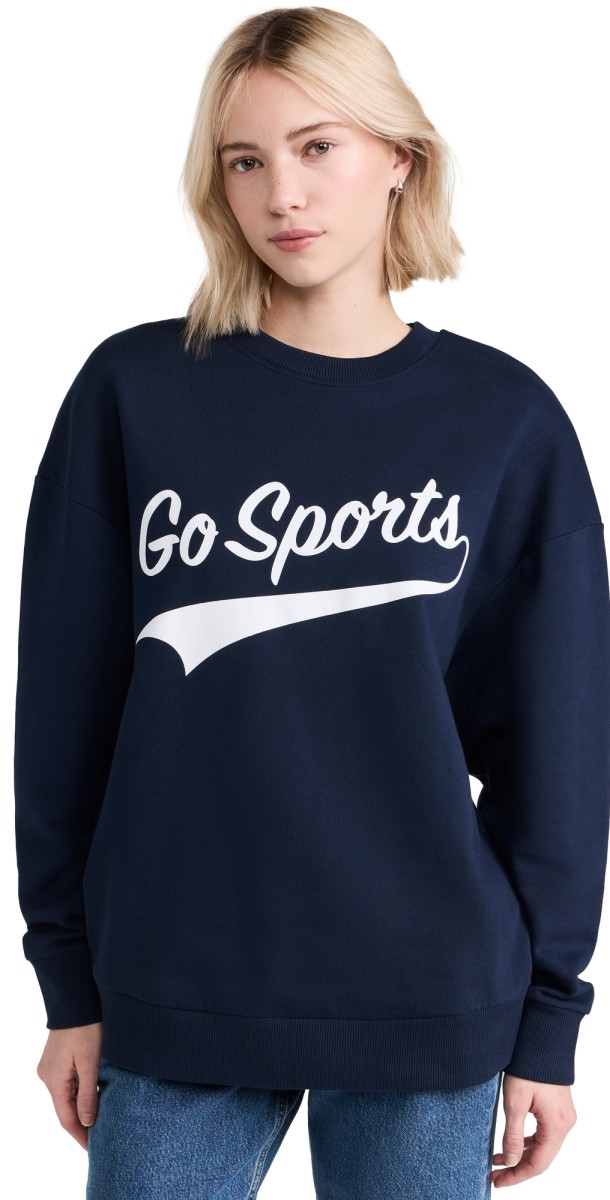 Favorite Daughter Go Sports Sweatshirt Red