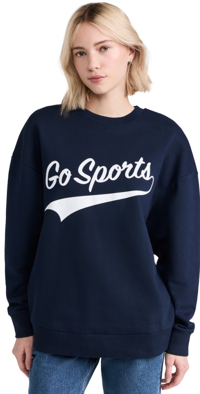 Favorite Daughter Go Sports Sweatshirt Red