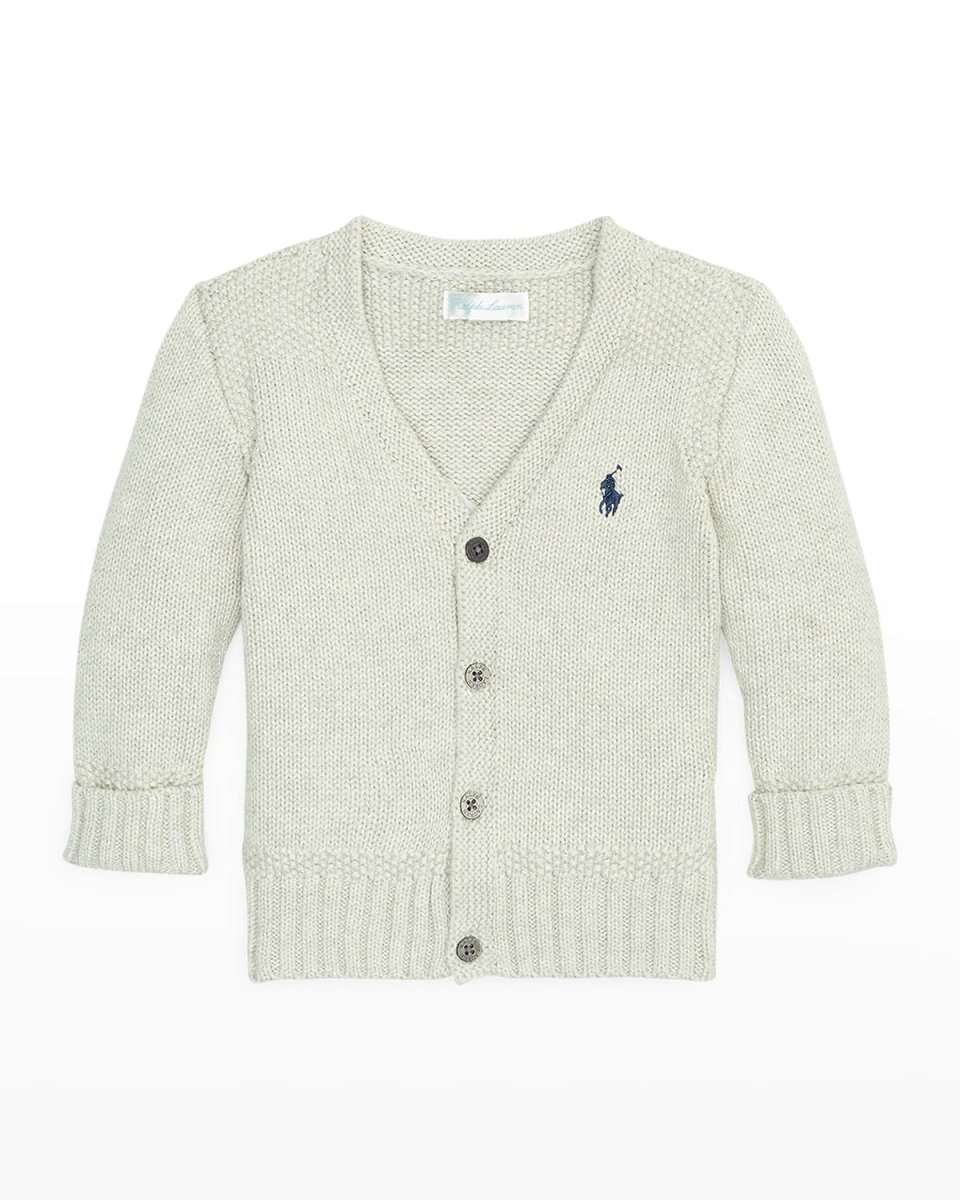 Boy's Cotton Cardigan, Size 3M-