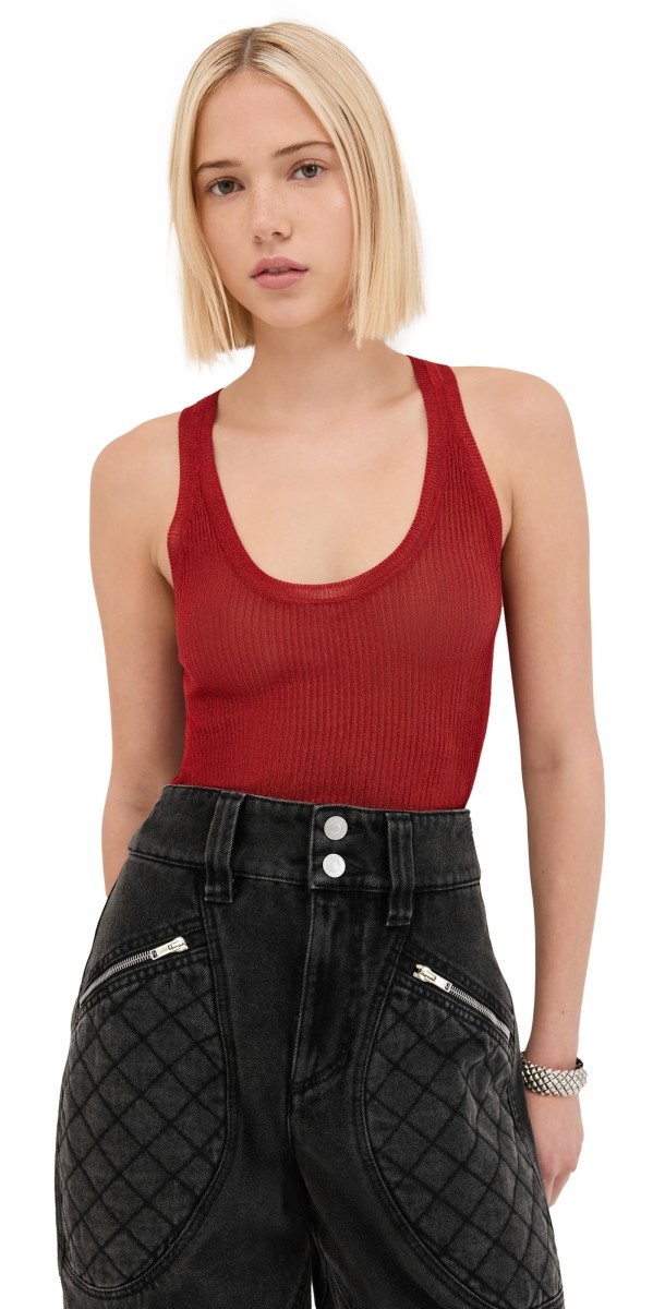 Isabel Marant Joely Top Red