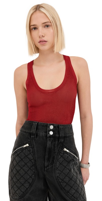 Isabel Marant Joely Top Red