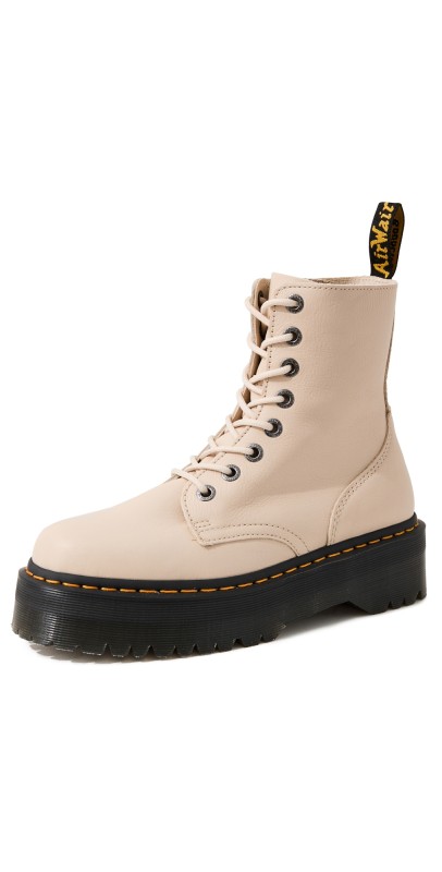Dr. Martens Jadon III Boots Parchment Beige Pisa