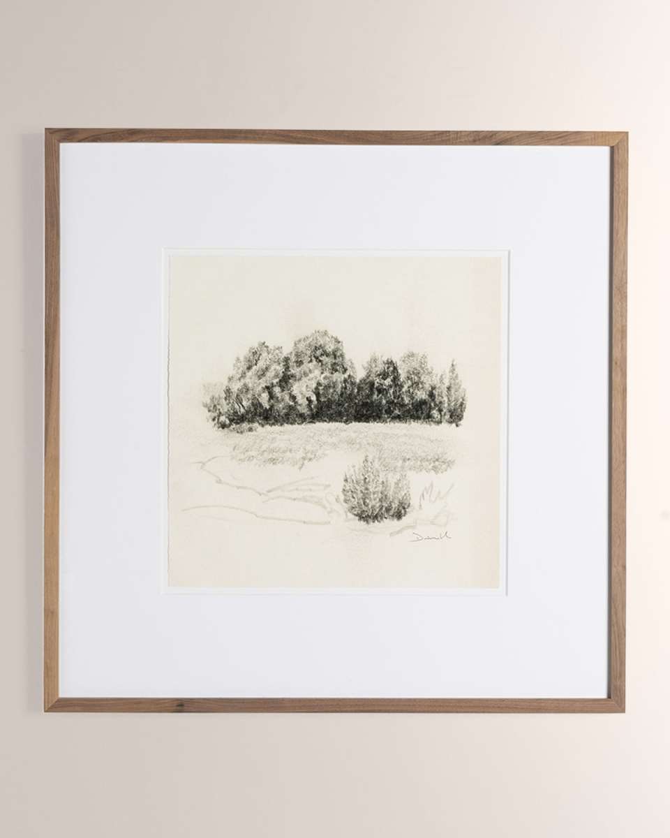 "Land Sketch 2" Art Print