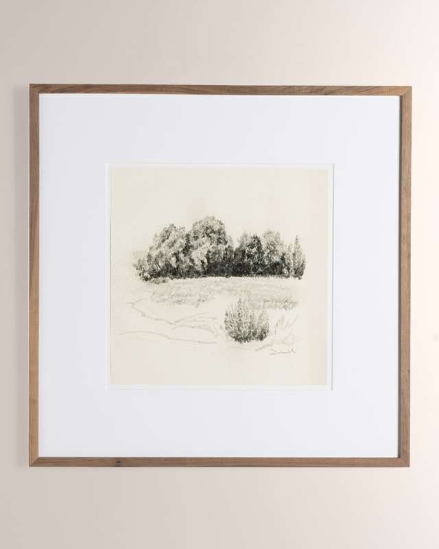 "Land Sketch 2" Art Print