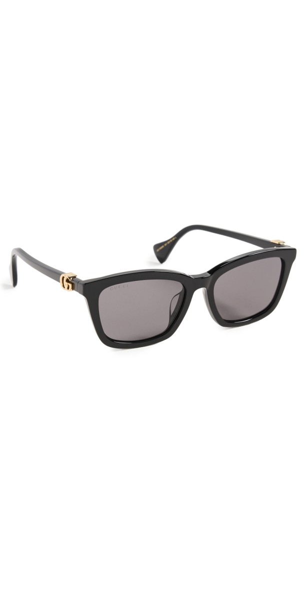 Gucci Classic Square Sunglasses Black