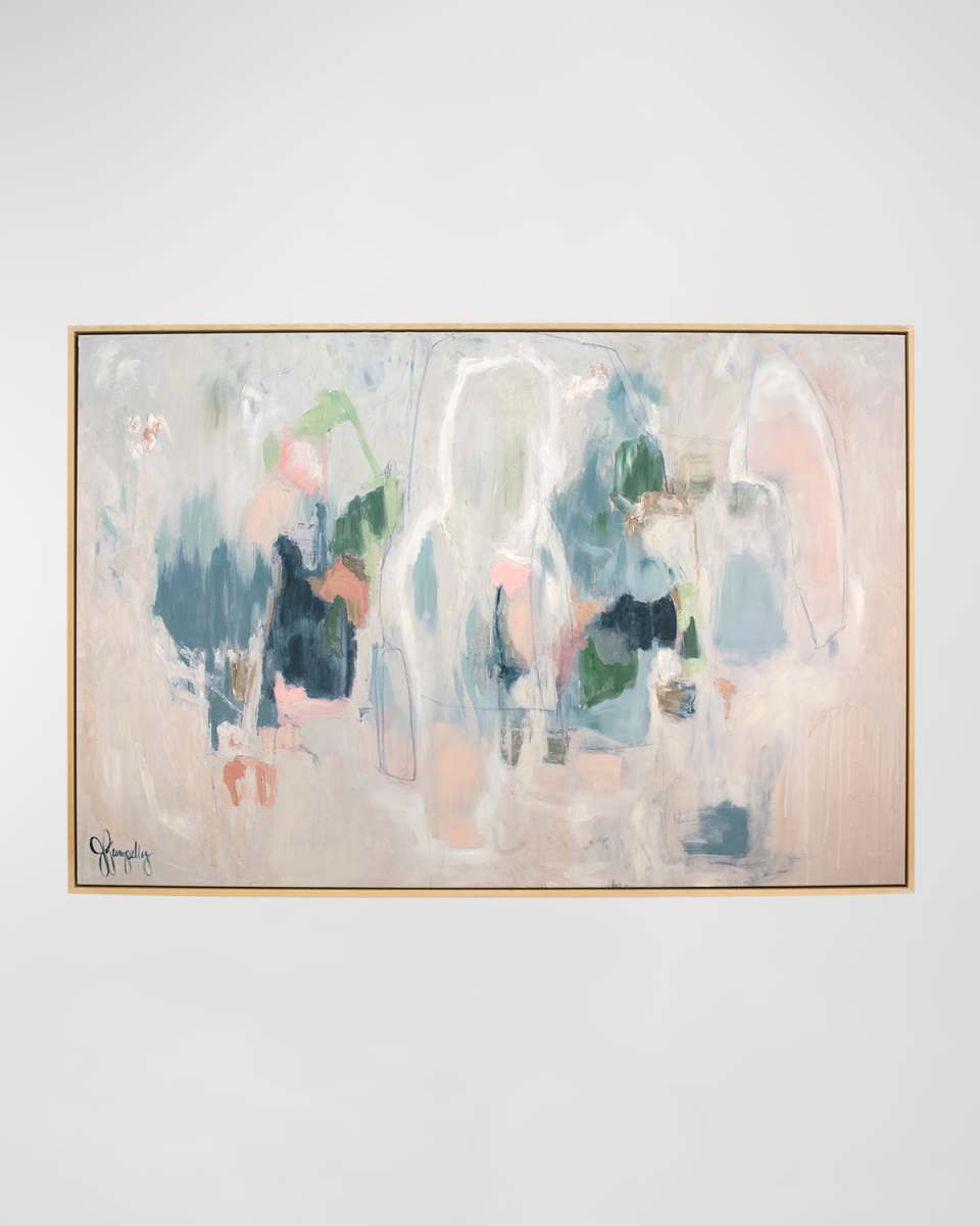 "Colors of My Sky" Mixed-Media Wall Art by Jill Pumpelly