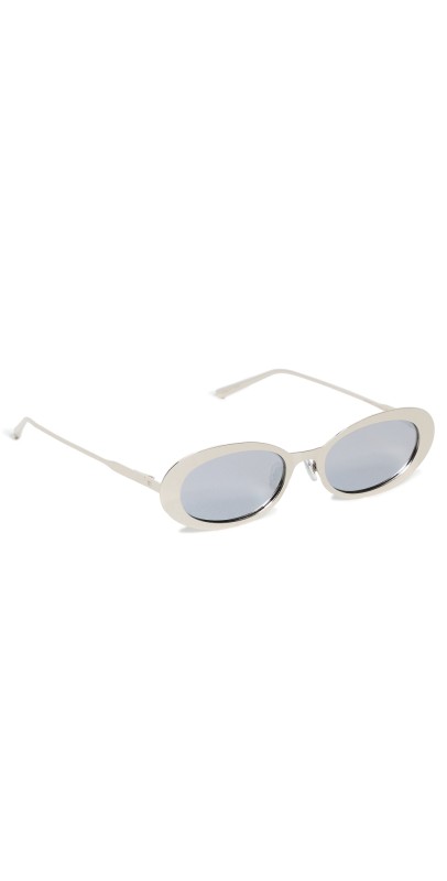 Elisa Johnson Lyric Sunglasses Silver
