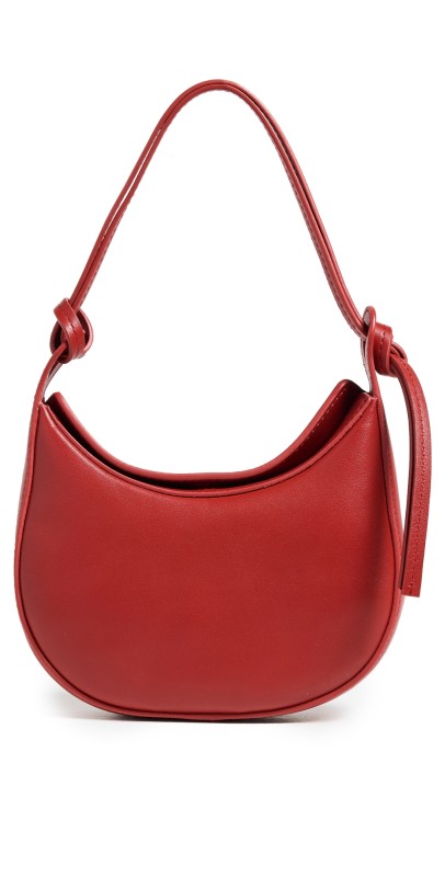 Reformation Mini Rosetta Shoulder Bag Lipstick