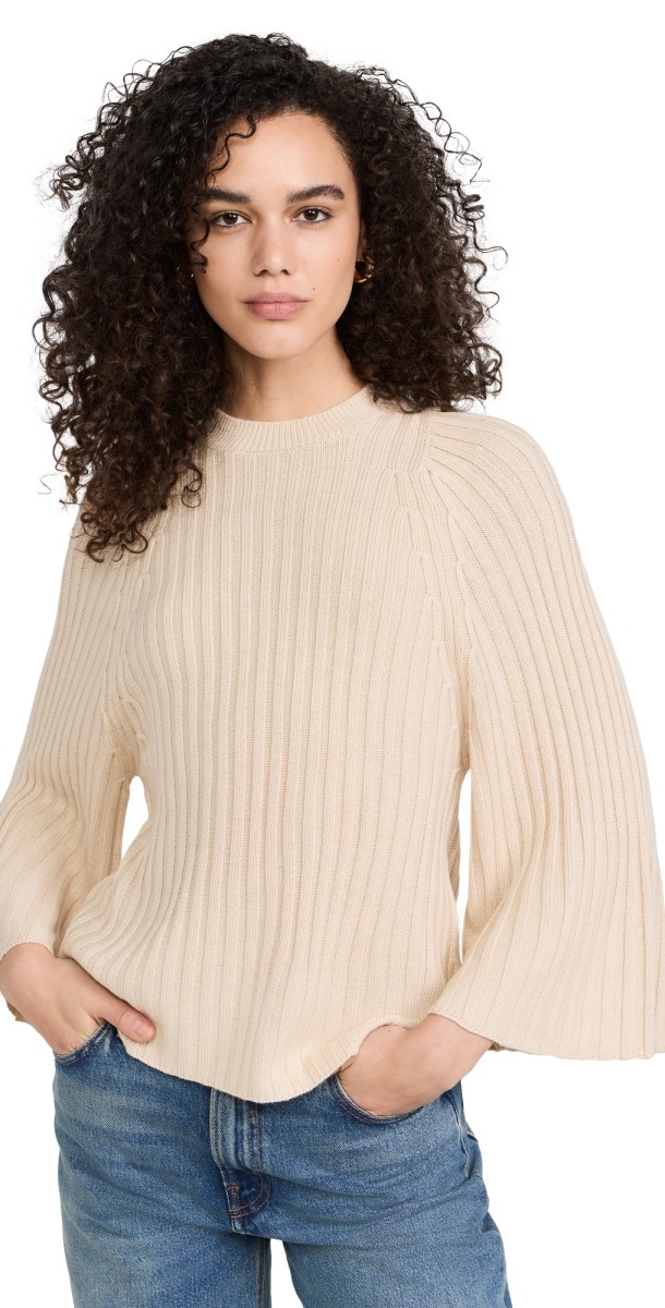 ba & sh Jobert Sweater Beige Chine
