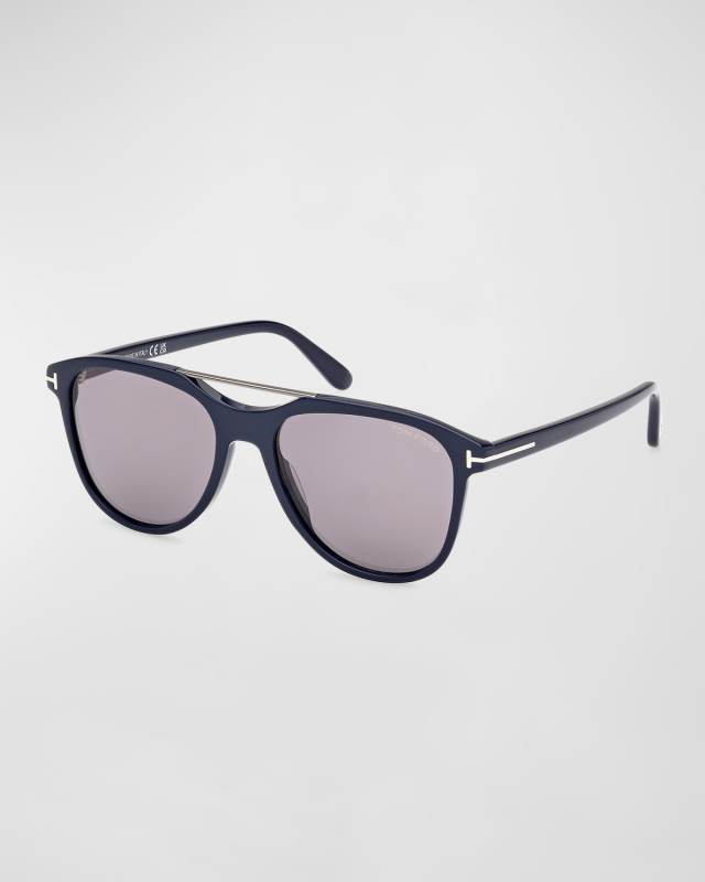 Damian Acetate Aviator Sunglasses