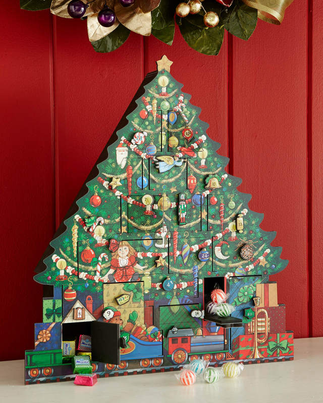 Christmas Tree Advent Calendar
