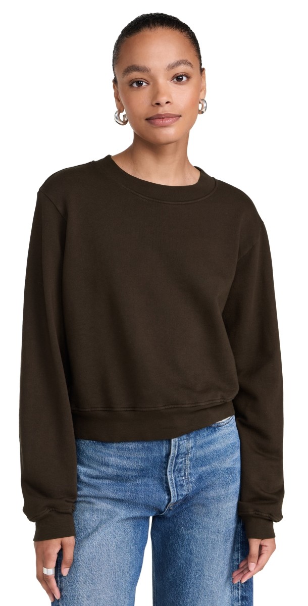 Cotton Citizen Milan Crew Espresso