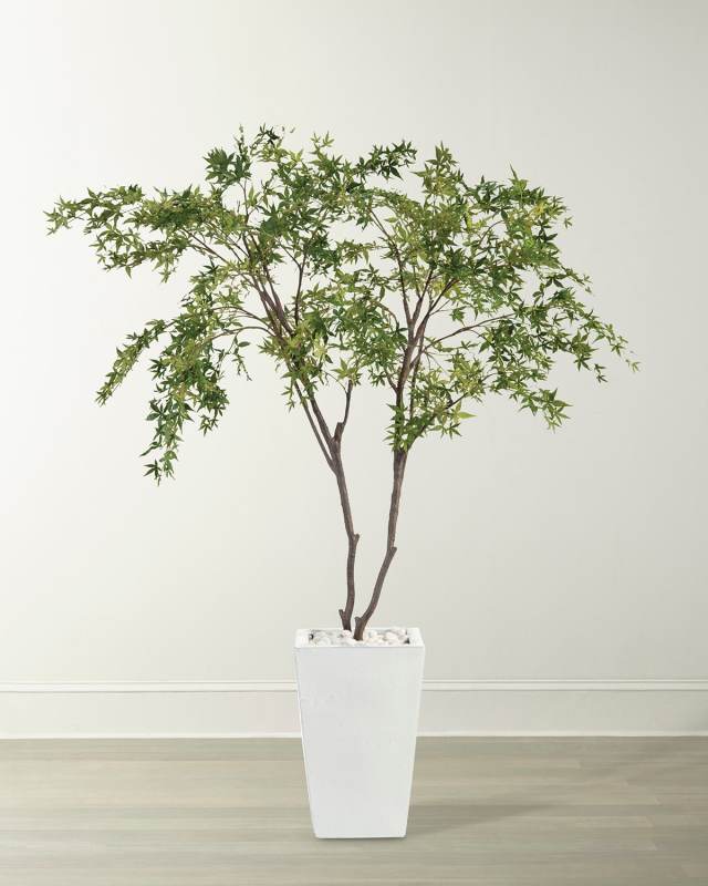 White Maples Decorative Tree