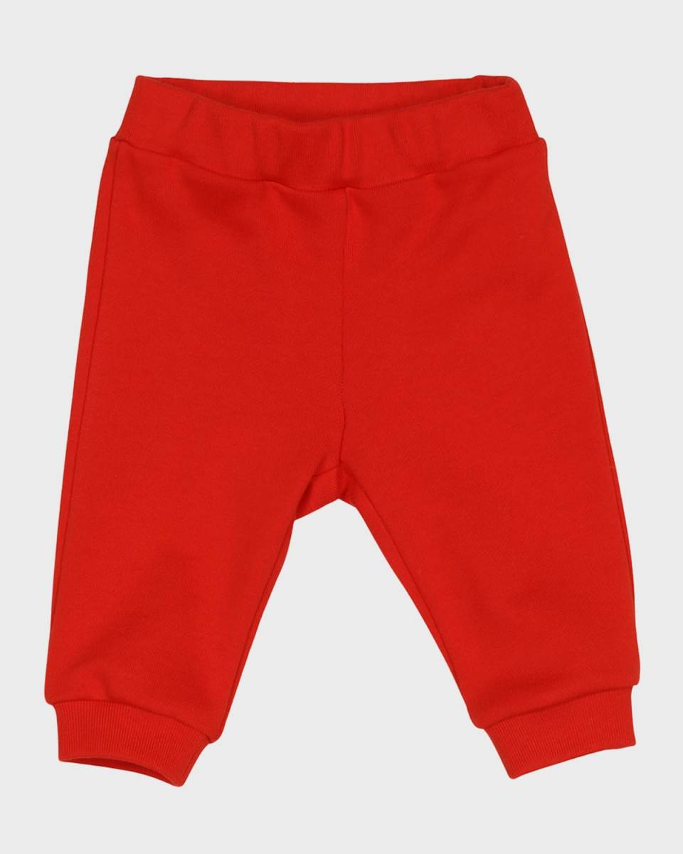 Kid's Sweatpants W/ Monogram Square, Size 6M-24