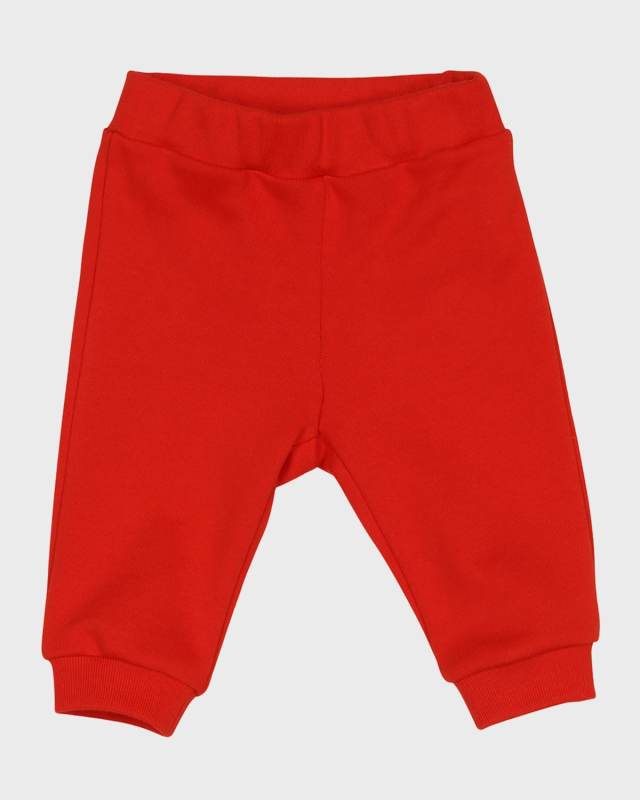 Kid's Sweatpants W/ Monogram Square, Size 6M-24