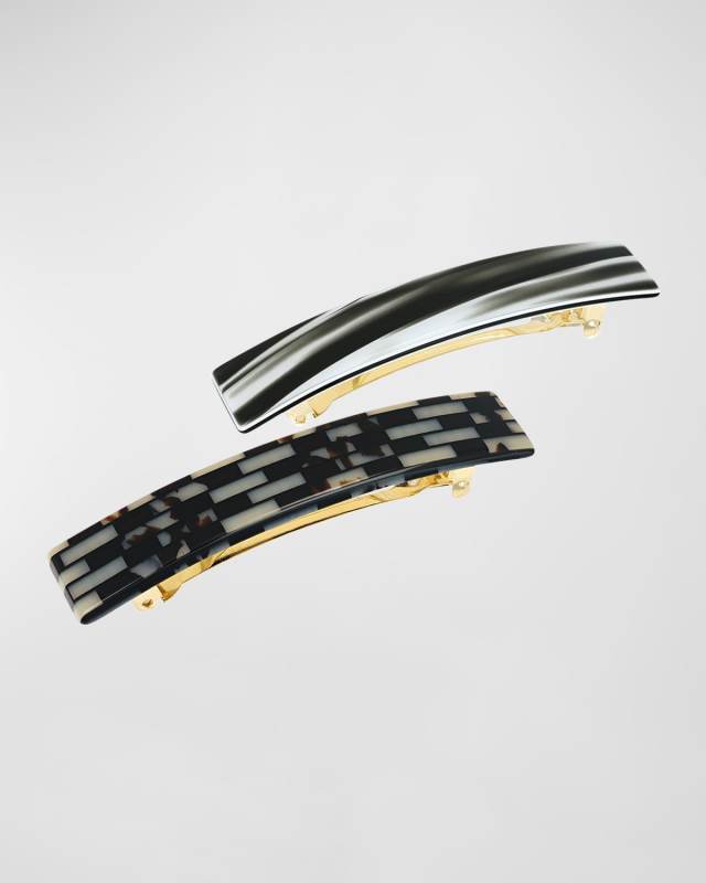 Classic Rectangle Barrette Pack