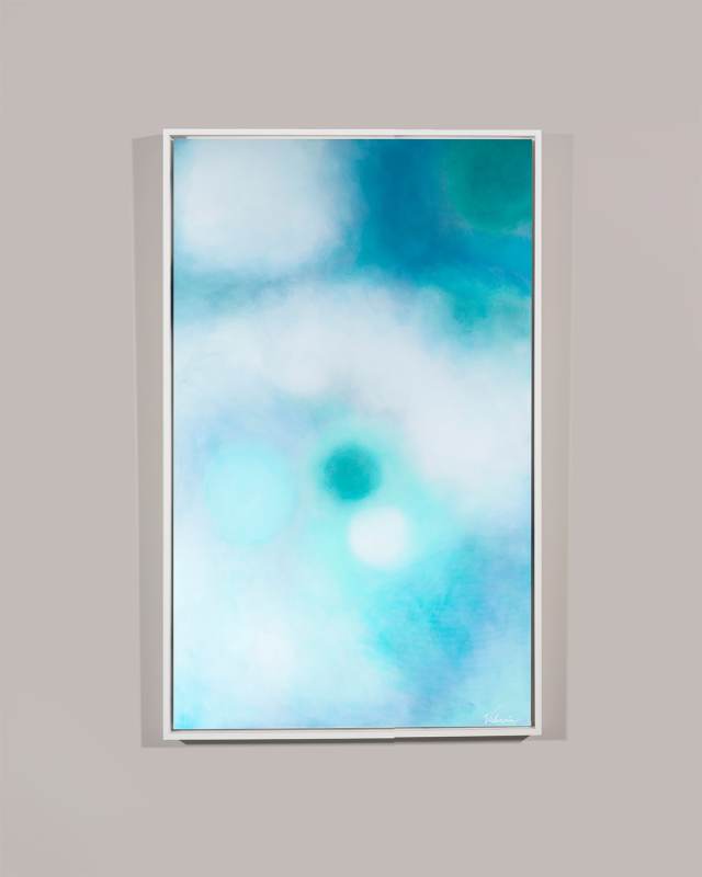 Green Lights' Wall Art on Canvas
