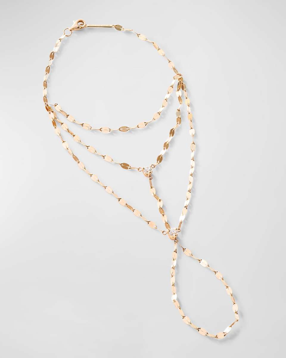 Double Diamond Mega Gloss Blake Multi-Strand Hand Lariat