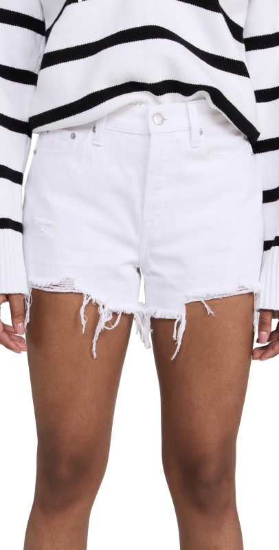 Pistola Denim Gigi Cutoff Shorts Pearl Distressed