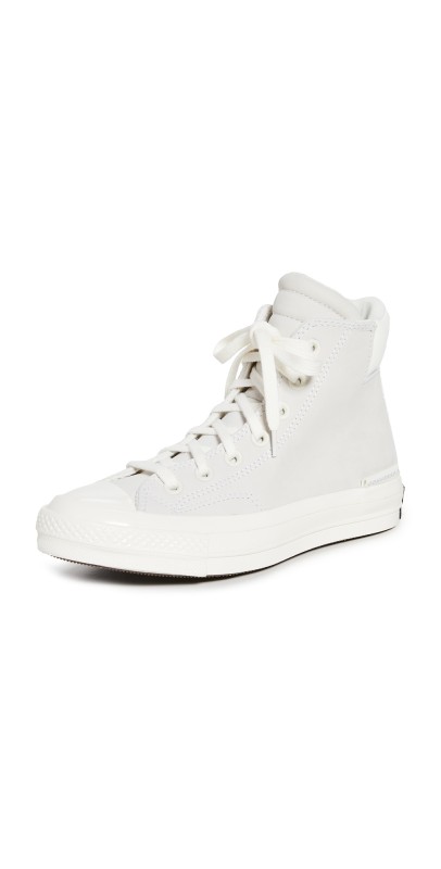 Converse Chuck 70 Padded Collar High Top Sneakers Egret/Gravel/Egret