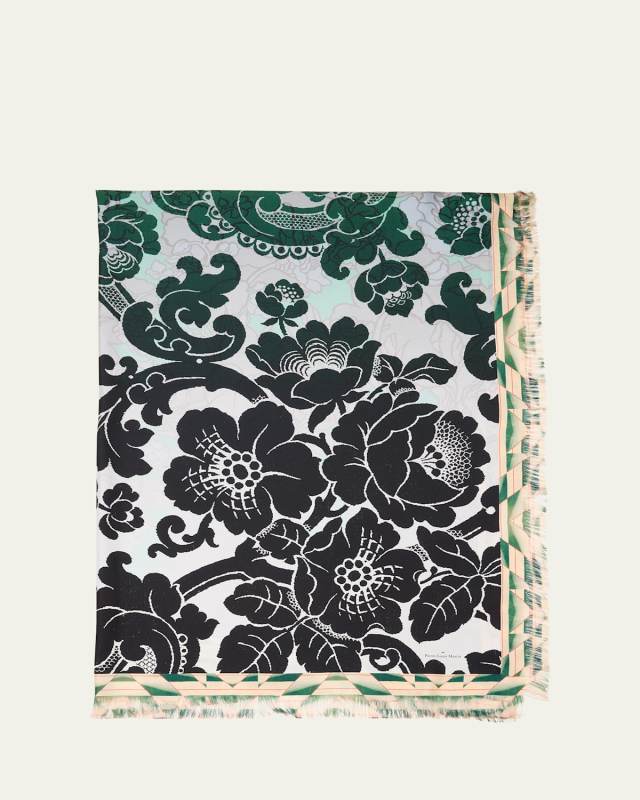 Mascia Aloe Ultrawash Silk Scarf