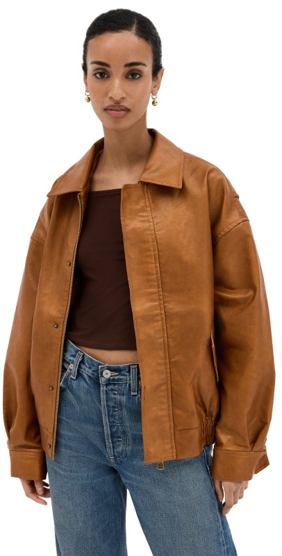 Lioness Kenny Bomber Tan