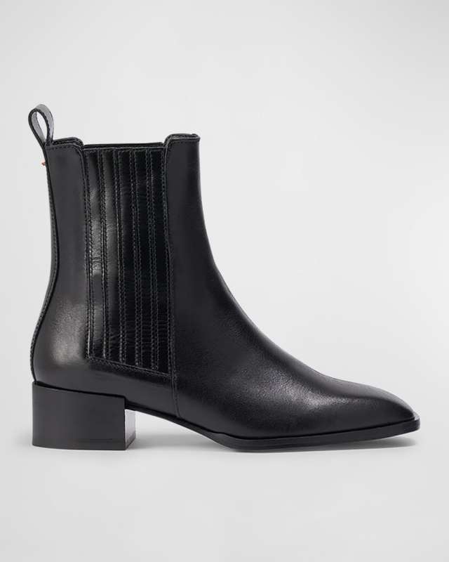 Neil Calfskin Chelsea Booties