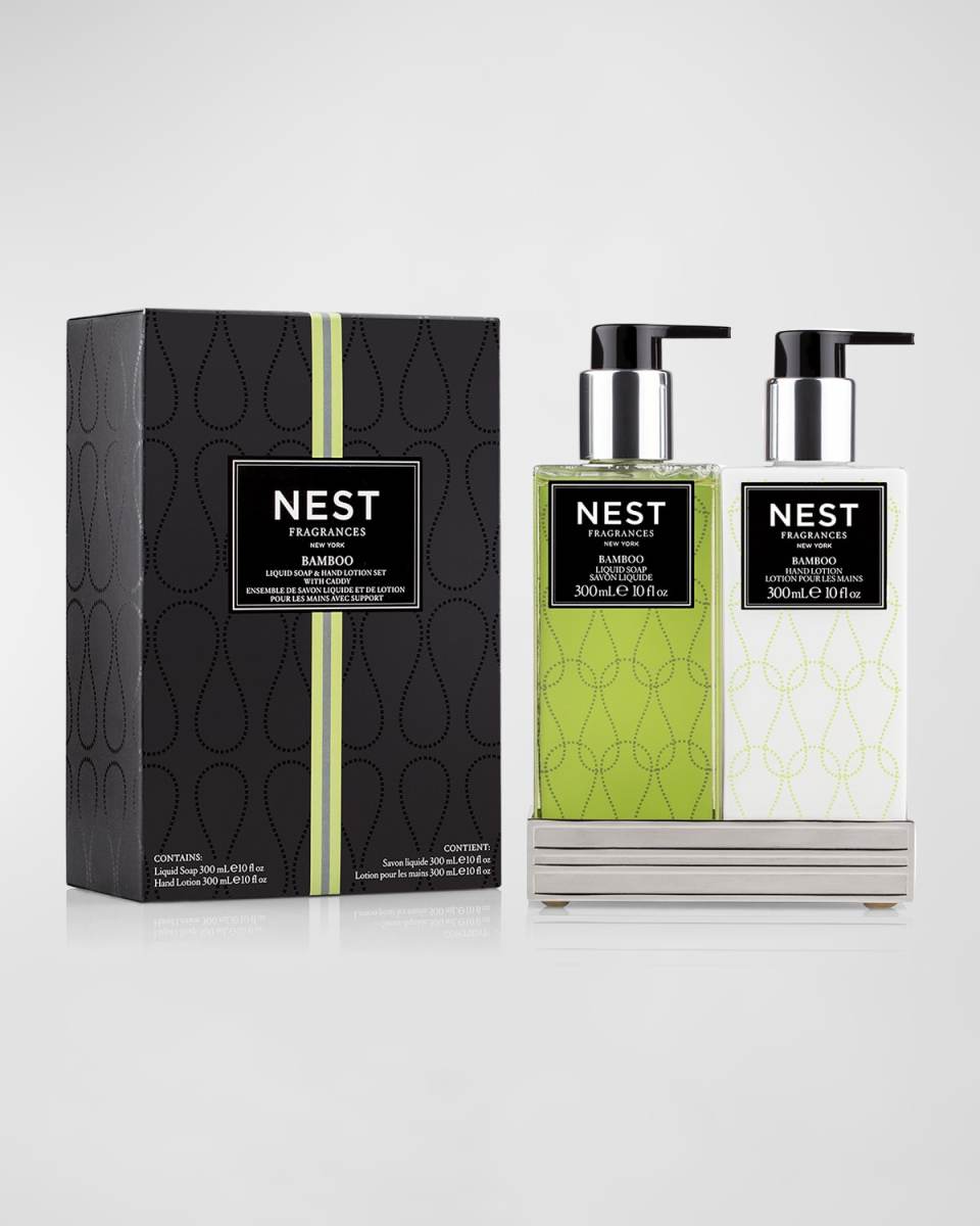 Bamboo Hand Soap & Lotion Set, 2 x 10 oz.