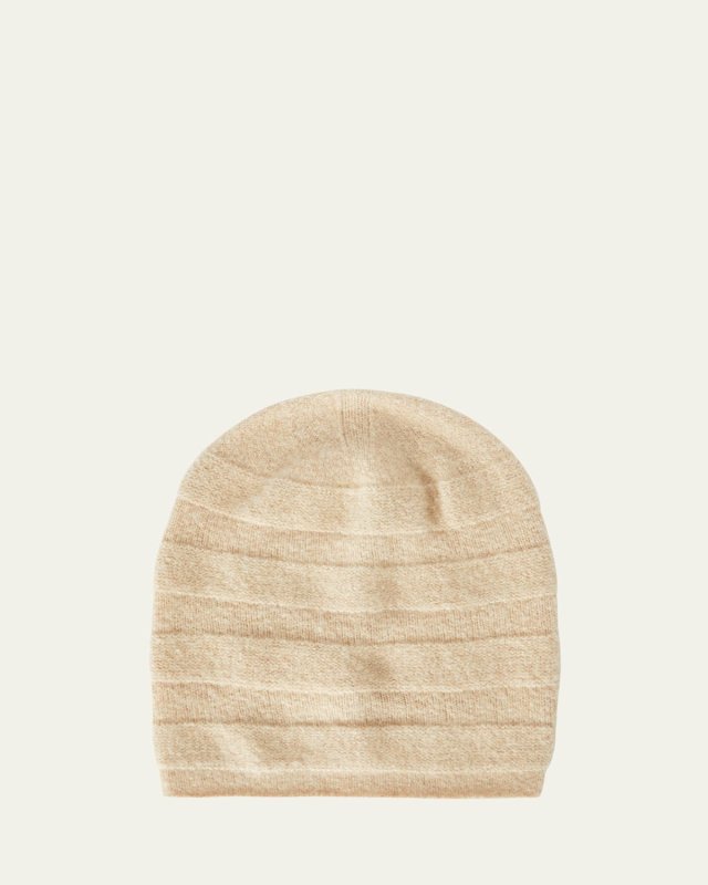 Cocooning Silky Boucle Cashmere Bean