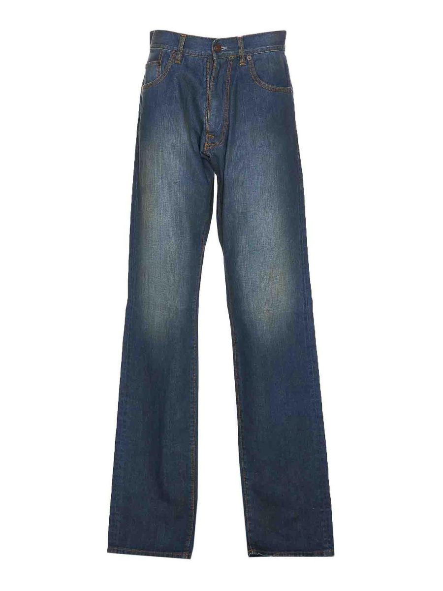 Maison Margiela Jean Droit - Bleu