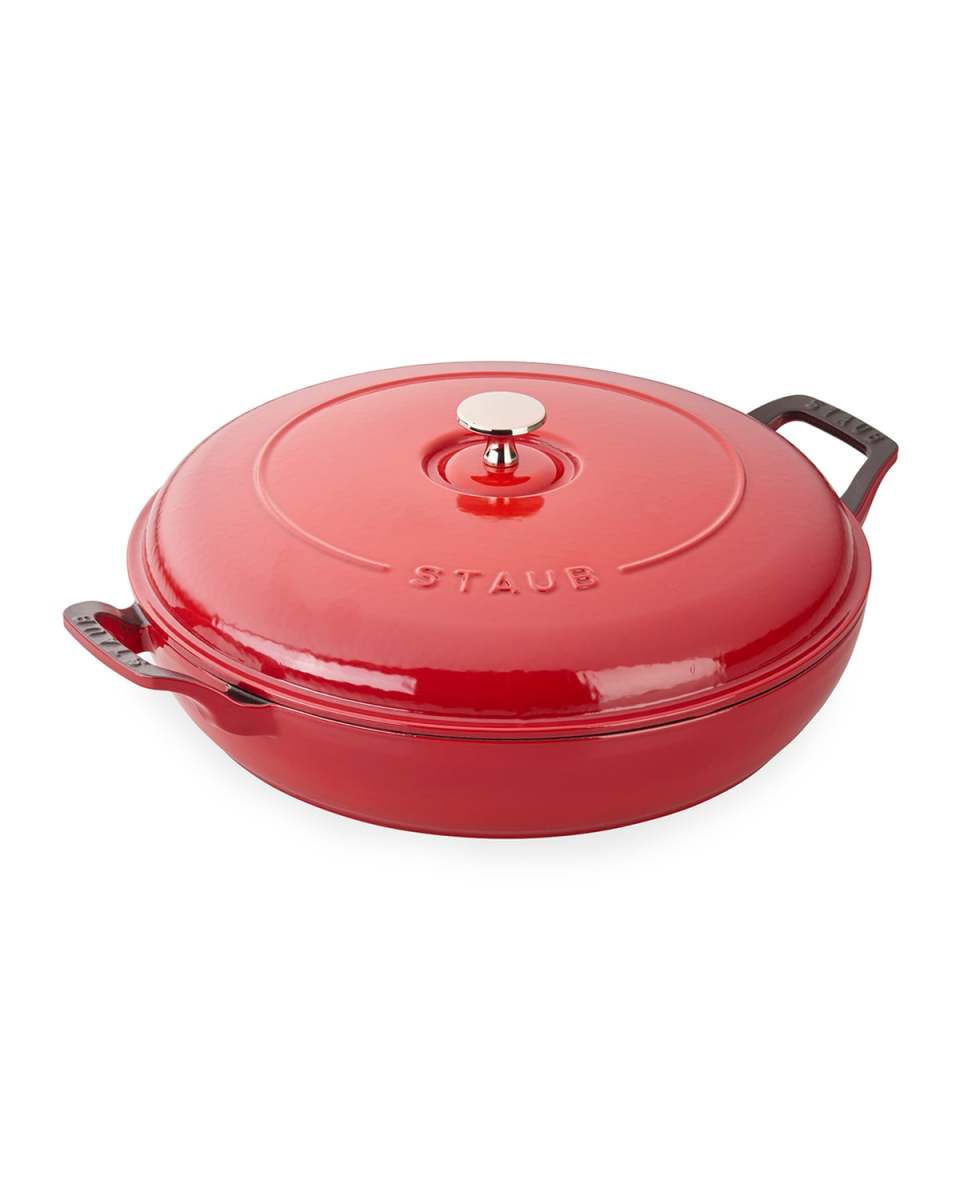 3.5-Qt. Cast Iron Braiser
