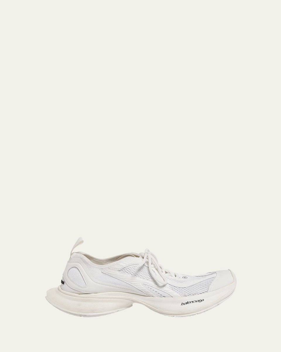Circuit Mesh Lace-Up Track Sneakers