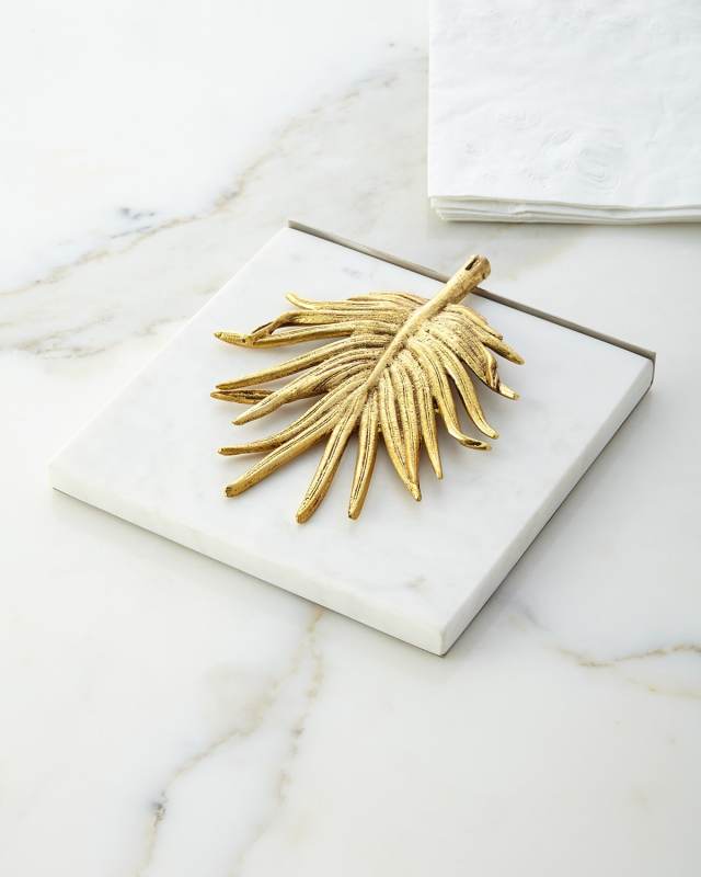 Palm Dinner Napkin Holder