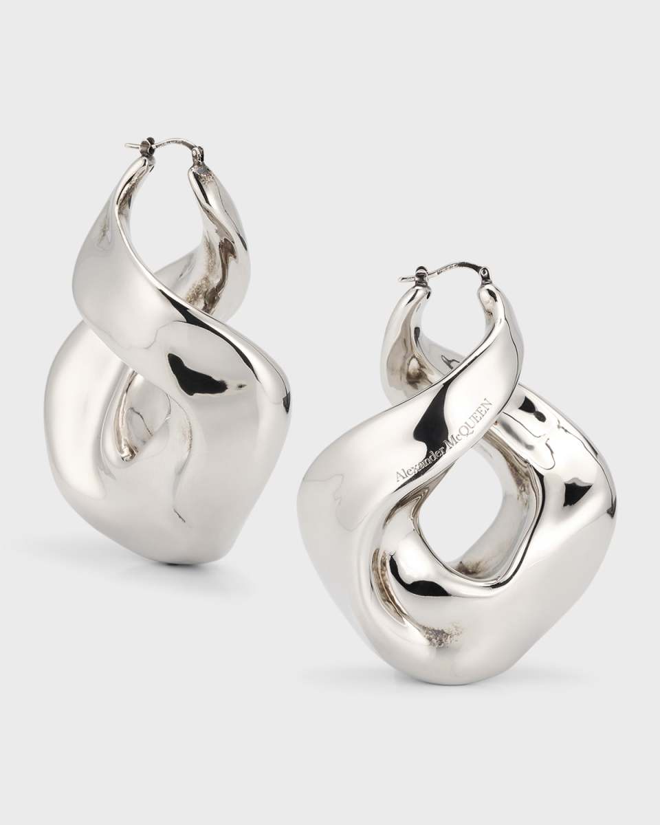 Twisted Hoop Earrings