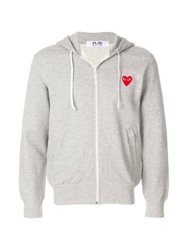 logo-patch hoodie