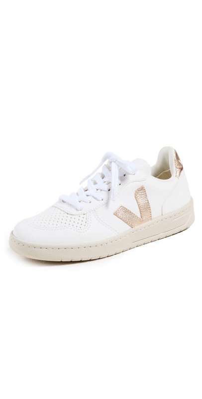 Veja V-10 Sneakers Extra White Platine