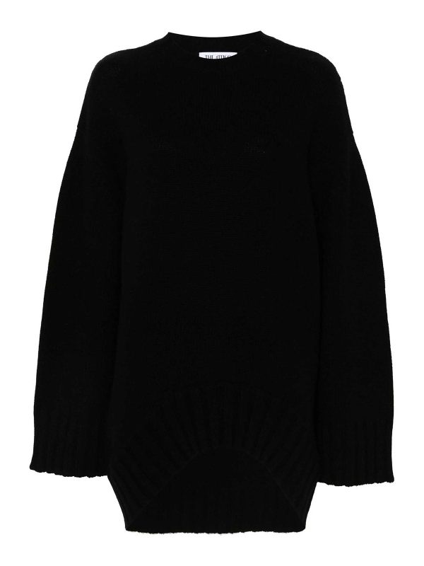 The Attico Robe Au Genou - Noir