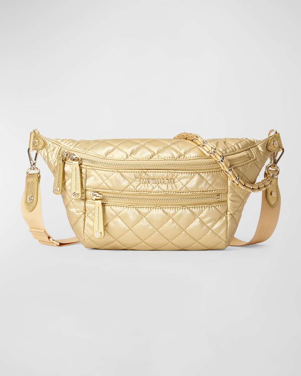 Crosby Small Quilted Nylon Sling Bag