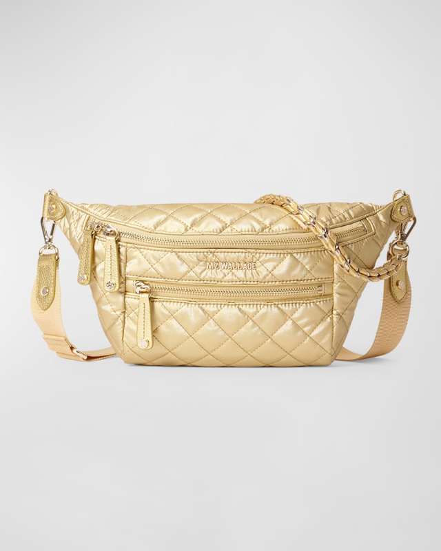 Crosby Small Quilted Nylon Sling Bag