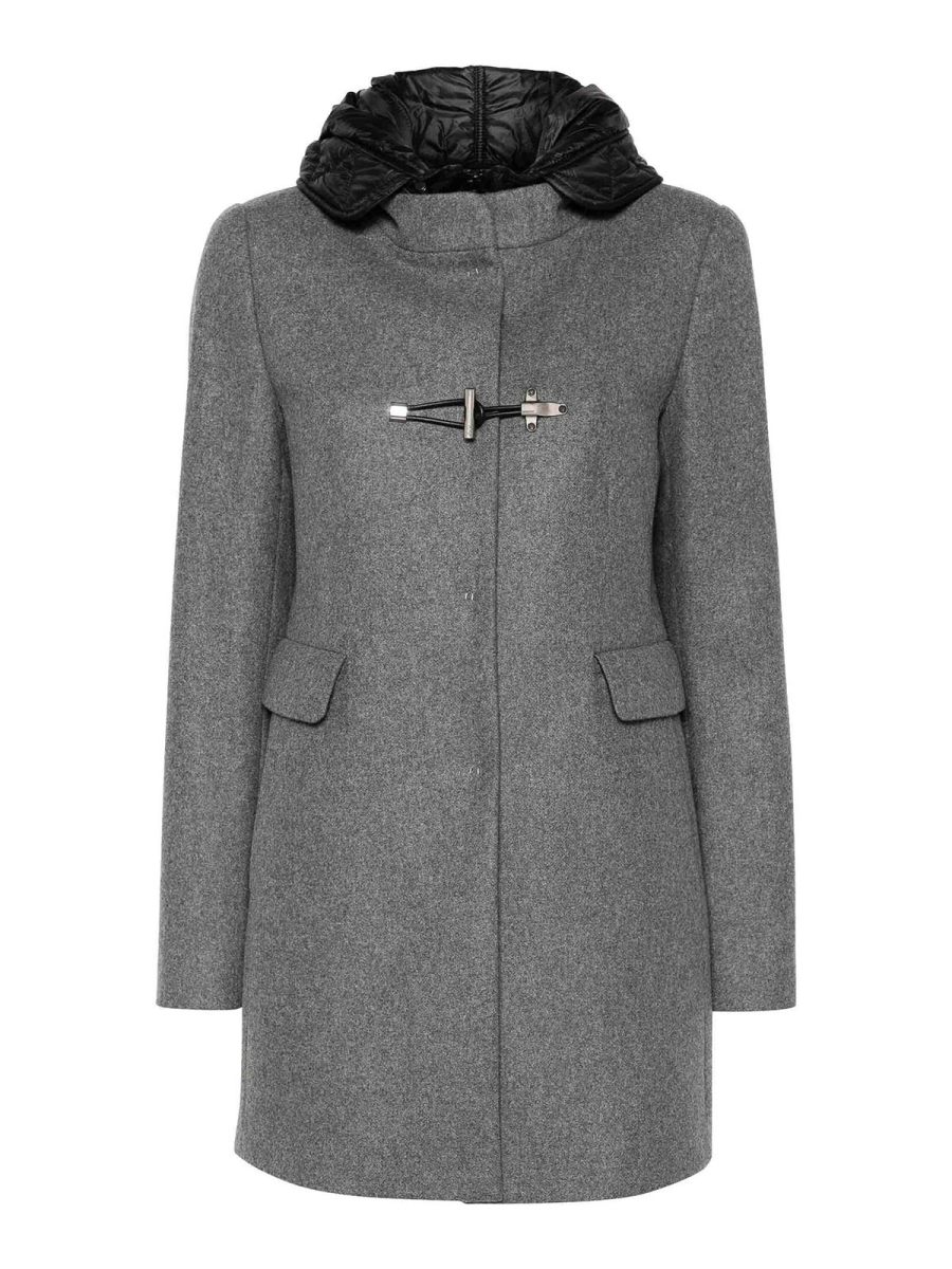 Fay Manteau Court - Noir