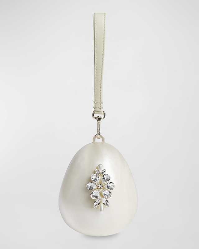 Micro Pearly Egg Crossbody Bag