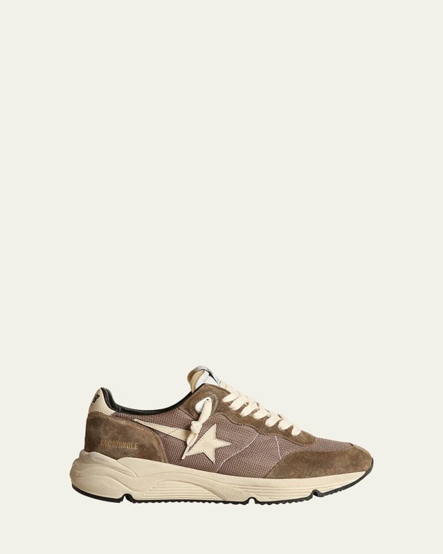 Star Dad Suede Net Running Sneakers